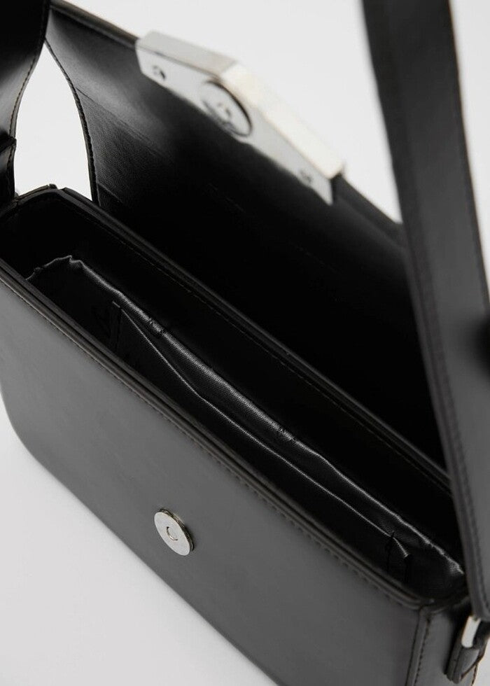 Kadın Kalıp Zarf Çanta Cepli Astarlı Çıt Çıt Kapama El ve Kol Çantası